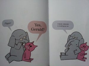 Gerald og Piggie oppdager leseren