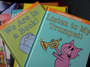To Elephant and Piggie-bøker